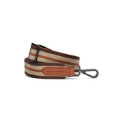 Beige Shoulder Strap til Kvinder in Classic 100% Full-Grain Leather - Front Profile View &amp; Tailored Silhouette | Buy Online