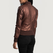 
Authentic Sheepskin Leather with Aniline Finish Grain Texture & Heavy-Duty Seam Stitching Detail