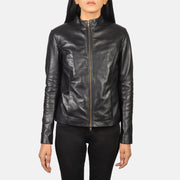 Rumella Læder Bikerjakke til Kvinder – alternate product view 4