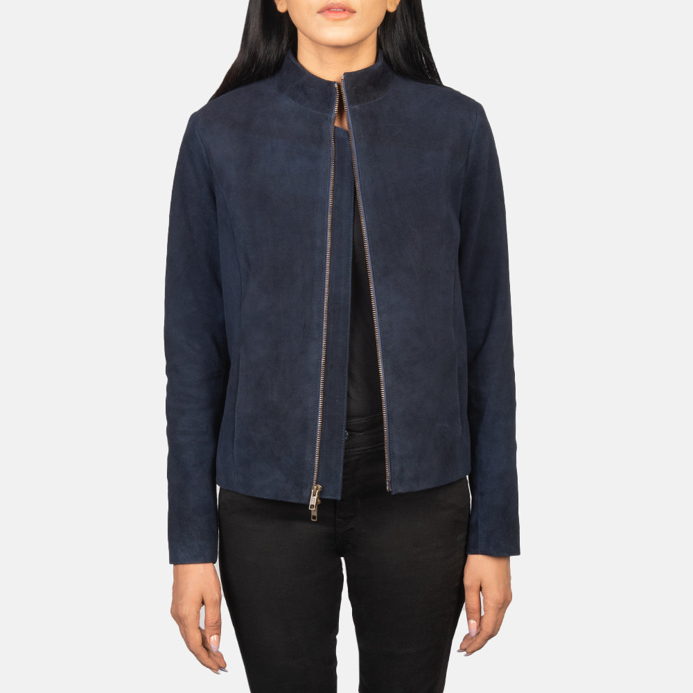 Rumella Læder Bikerjakke til Kvinder – alternate product view 1