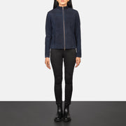 Rumella Læder Bikerjakke til Kvinder – alternate product view 3