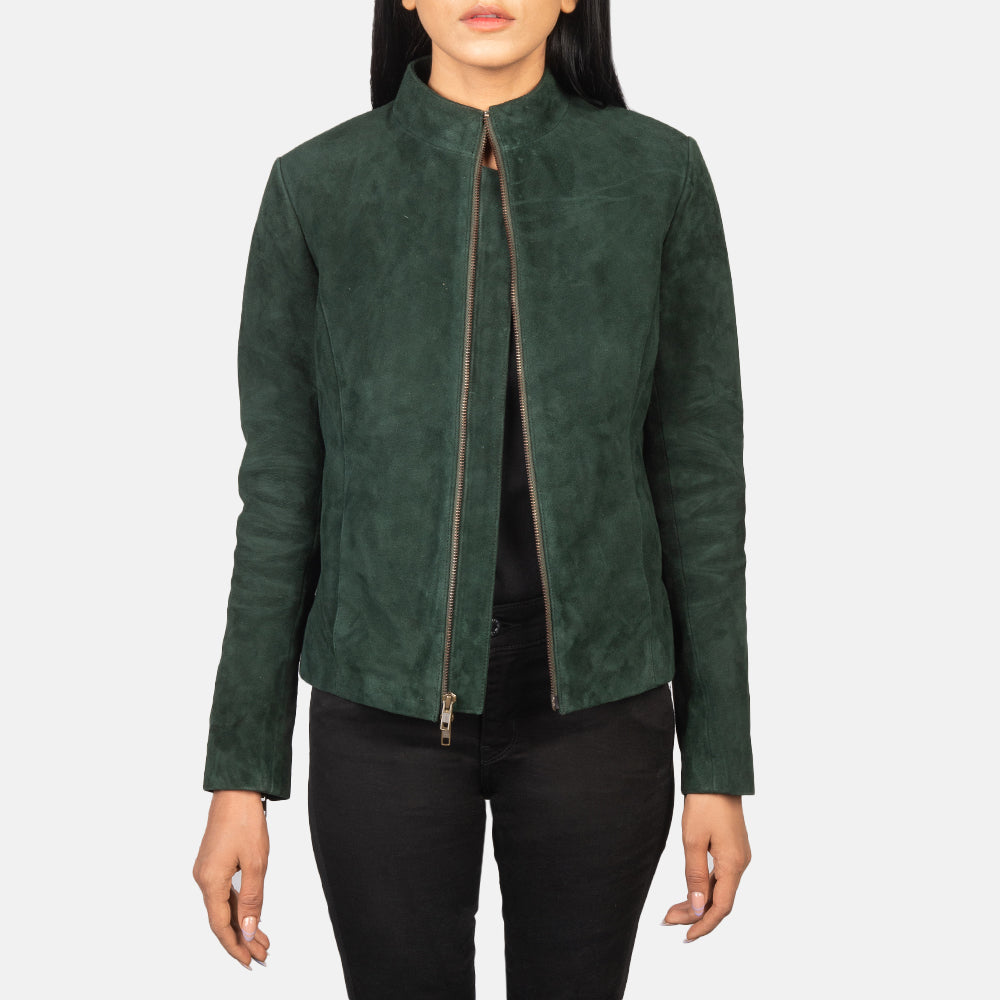 Rumella Læder Bikerjakke til Kvinder – alternate product view 1
