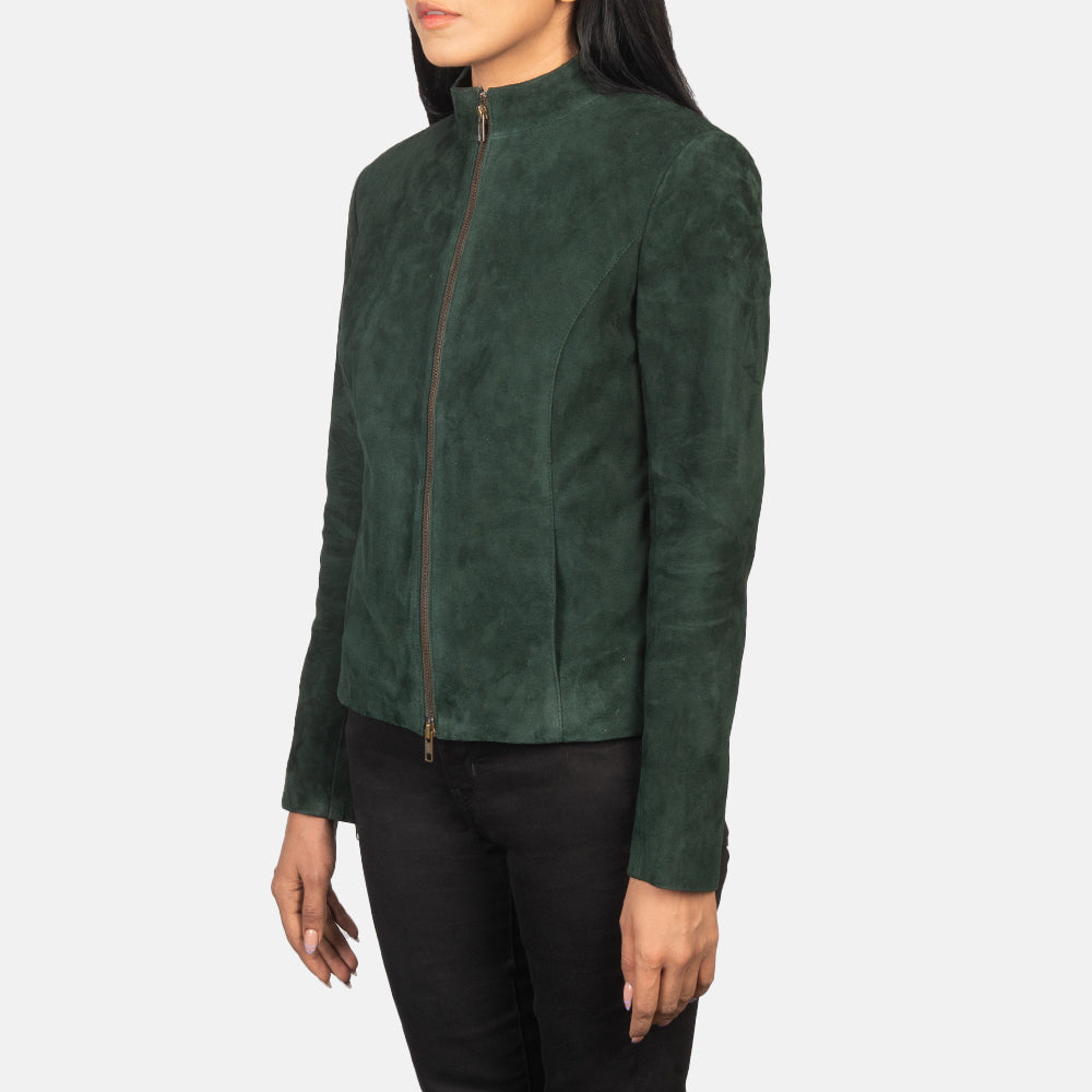 Rumella Læder Bikerjakke til Kvinder – alternate product view 2