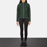 Rumella Læder Bikerjakke til Kvinder – alternate product view 3