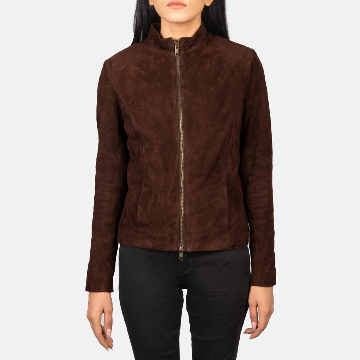 Rumella Læder Bikerjakke til Kvinder – alternate product view 4