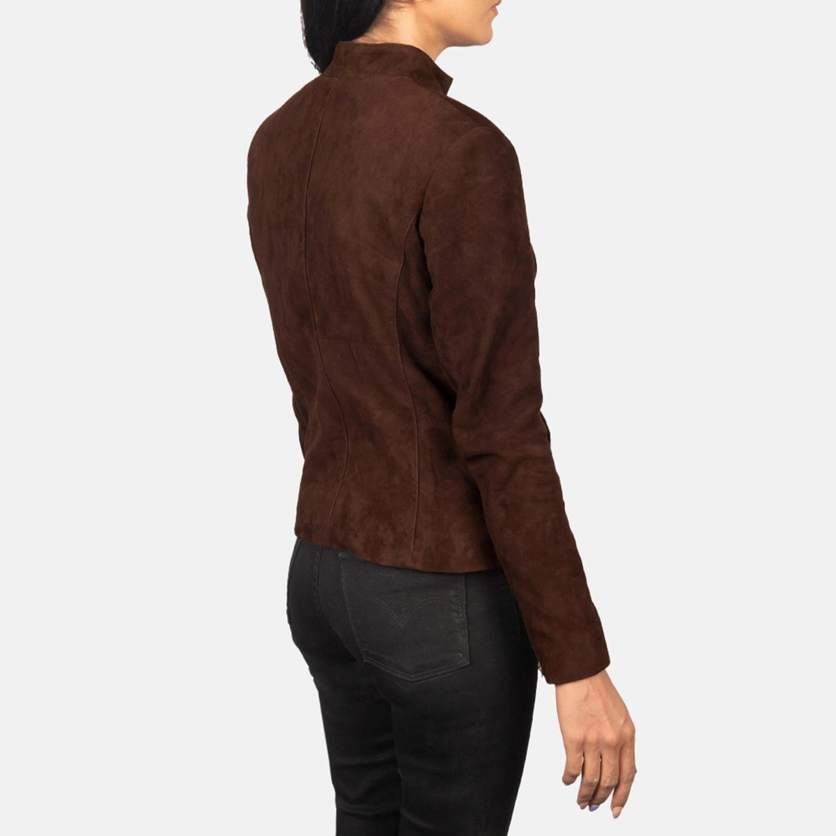 Rumella Læder Bikerjakke til Kvinder – alternate product view 5