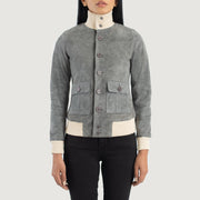 
Sasha A1 Bomberjakke i Læder til Damer – alternate product view 4