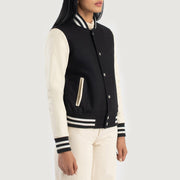 Savant Varsity Læderjakke til Kvinder – alternate product view 2