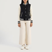 Savant Varsity Læderjakke til Kvinder – alternate product view 3