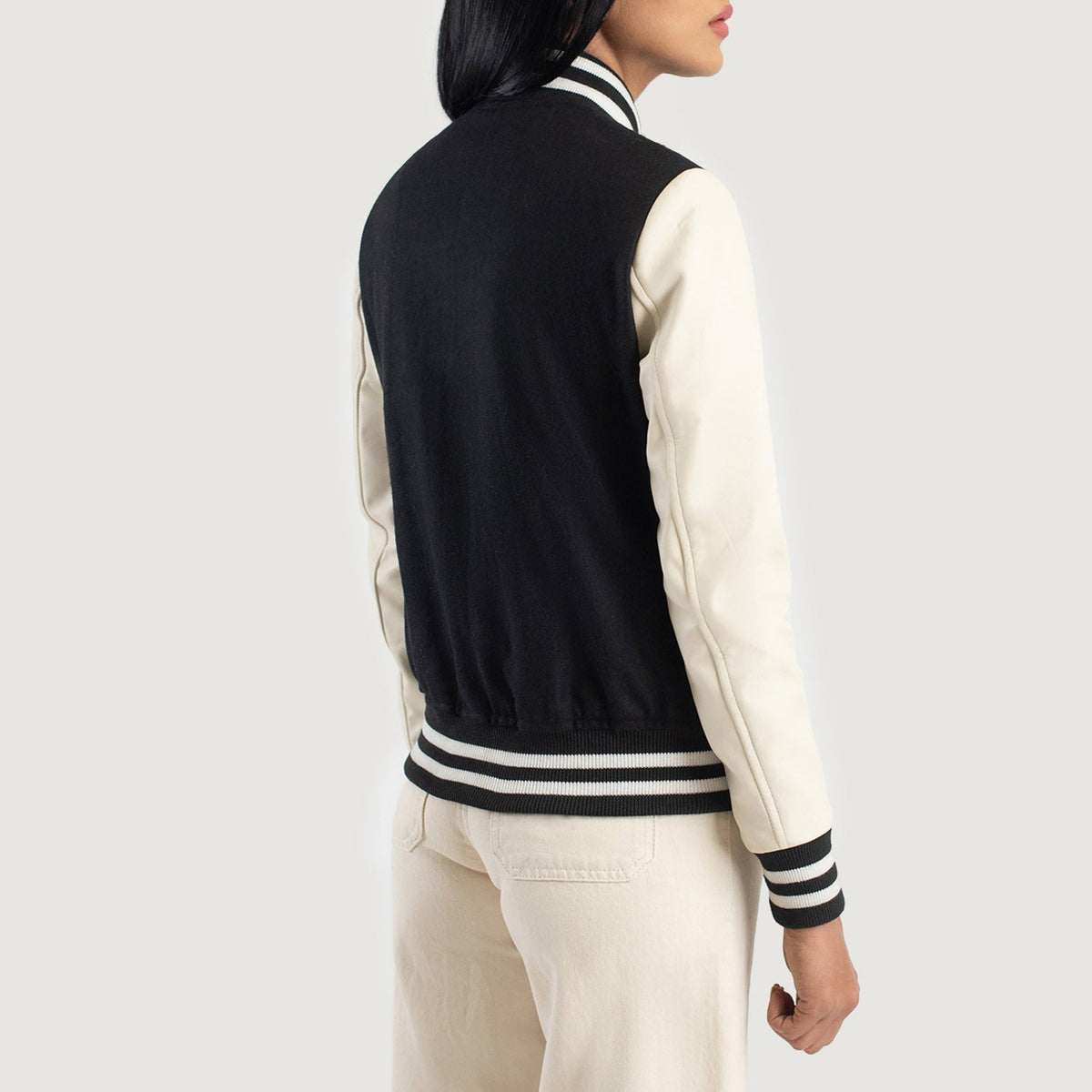 Savant Varsity Læderjakke til Kvinder – alternate product view 5