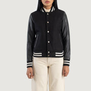 Savant Varsity Læderjakke til Kvinder – alternate product view 4