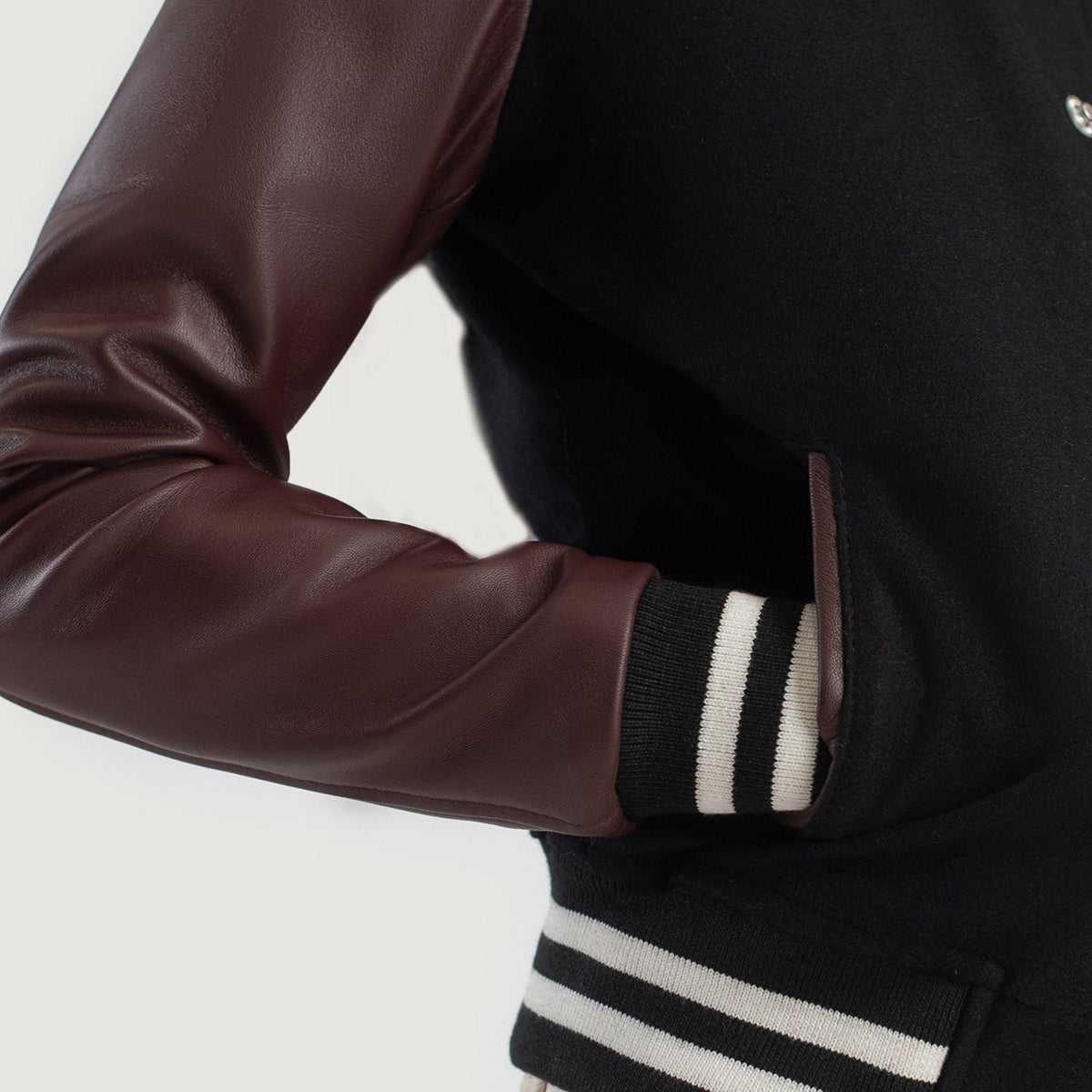 Savant Varsity Læderjakke til Kvinder – alternate product view 6
