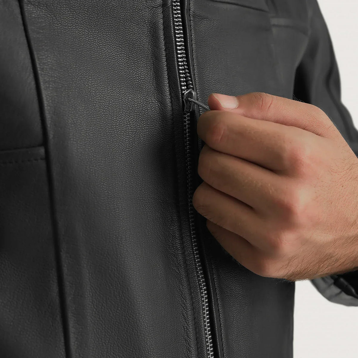 Interior View Showing Quilted viscose lining &amp; Dual Inside Utility Storage Pockets