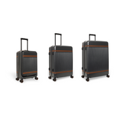 Urban Graphite Suitcase Set Front Pocket Zuna til Kvinder, front view