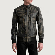 Sven Læder Bomberjakke til Mænd – alternate product view 3