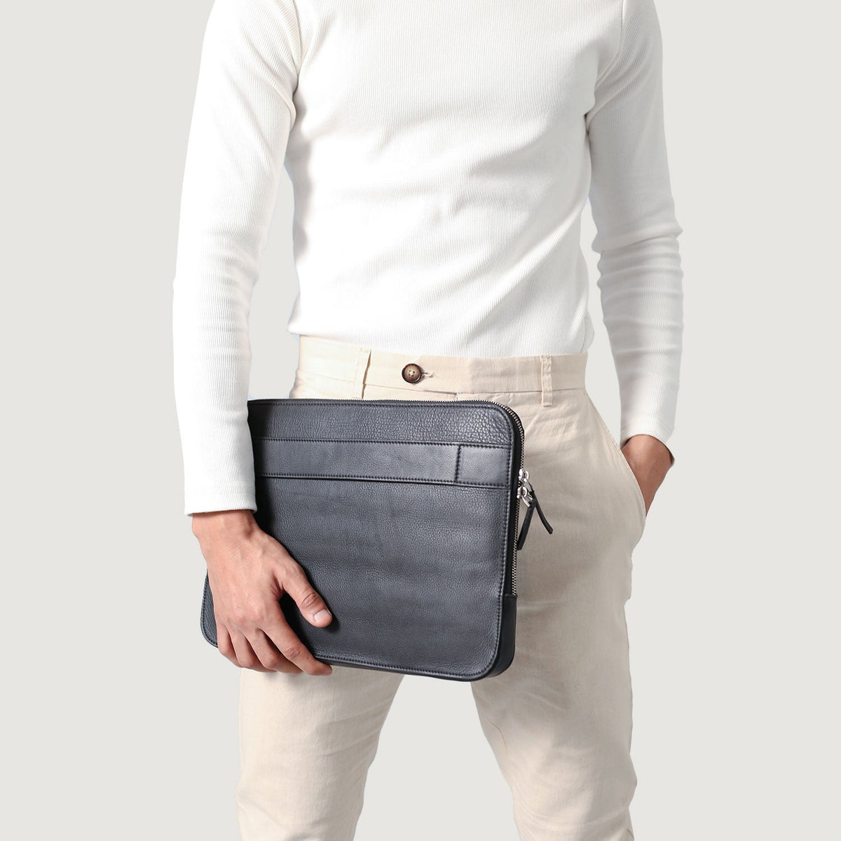 
The Baxter Leather Laptop Sleeve til Damer til Damer – alternate product view 5