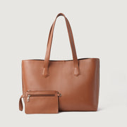 
The Bianca Tote bag i læder – alternate product view 1