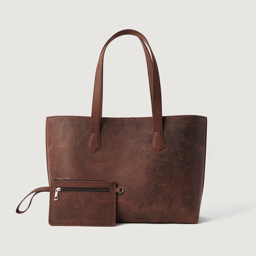 The Bianca Tote bag i læder