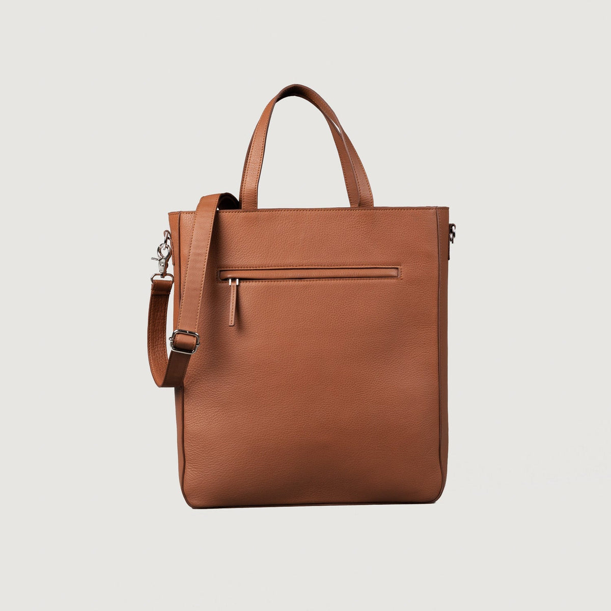 
The Poet Tote bag i læder – alternate product view 1