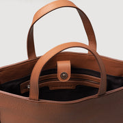 
The Poet Tote bag i læder – alternate product view 8