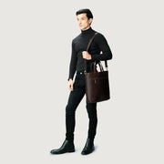 
The Poet Tote bag i læder – alternate product view 9