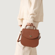 
The Sandra Leather Saddle Bag – alternate product view 8