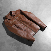 Tomachi Red Læderjakke til Kvinder – alternate product view 7