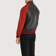Walton Varsity Læderjakke til Mænd – alternate product view 5