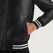 Walton Varsity Læderjakke til Mænd – alternate product view 6