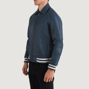 Walton Varsity Læderjakke til Mænd – alternate product view 2