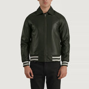 Walton Varsity Læderjakke til Mænd – alternate product view 1