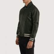 Walton Varsity Læderjakke til Mænd – alternate product view 2
