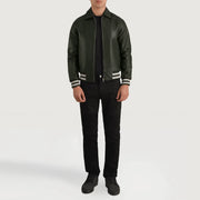 Walton Varsity Læderjakke til Mænd – alternate product view 4