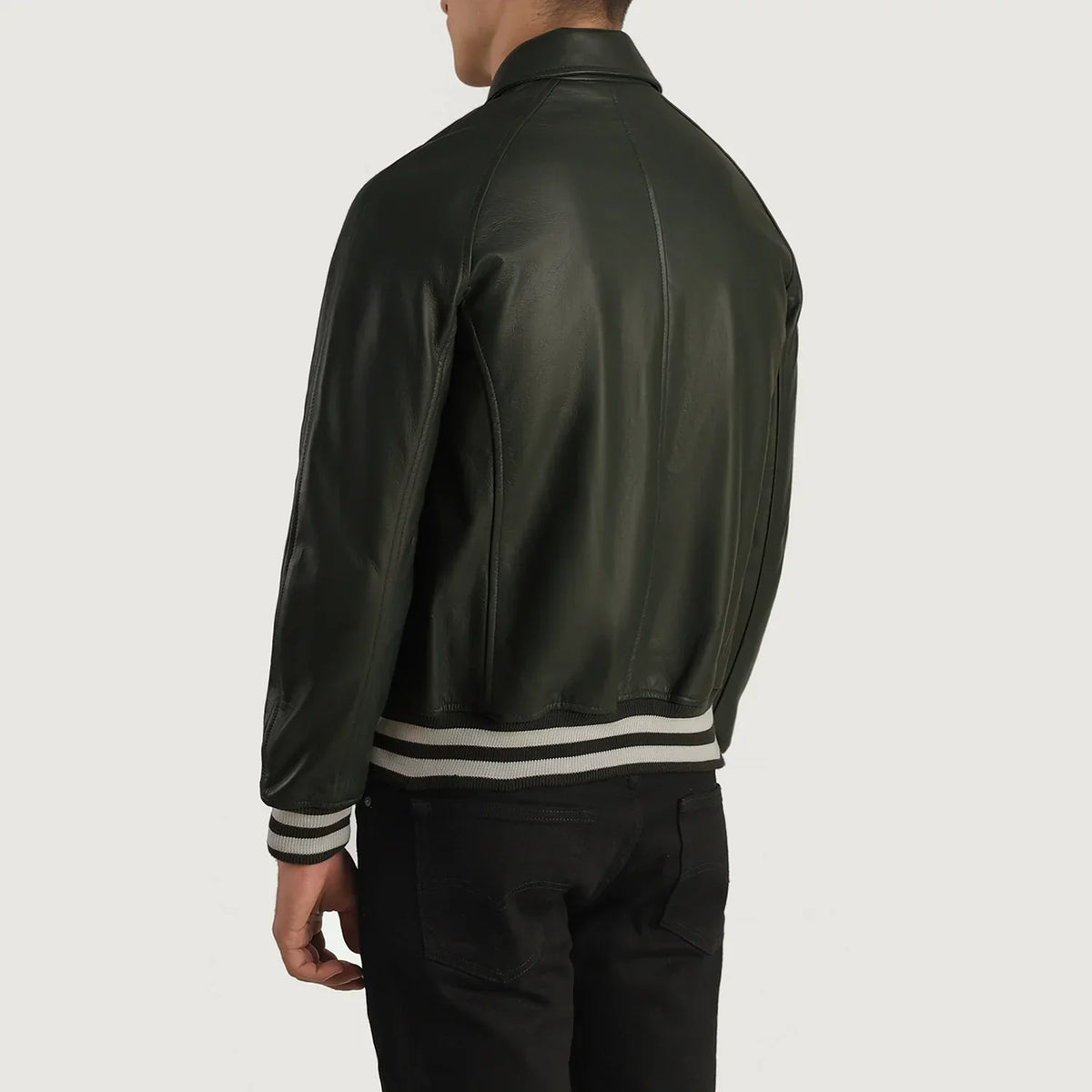Walton Varsity Læderjakke til Mænd – alternate product view 5
