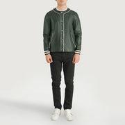 Willis Varsity Læderjakke til Mænd – alternate product view 3