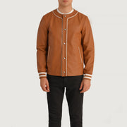 Willis Varsity Læderjakke til Mænd – alternate product view 4