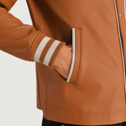 Willis Varsity Læderjakke til Mænd – alternate product view 6