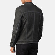 Youngster Læder Bikerjakke til Mænd – alternate product view 5