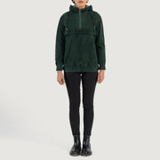 Zest Hooded Pullover Læderjakke til Kvinder – alternate product view 3