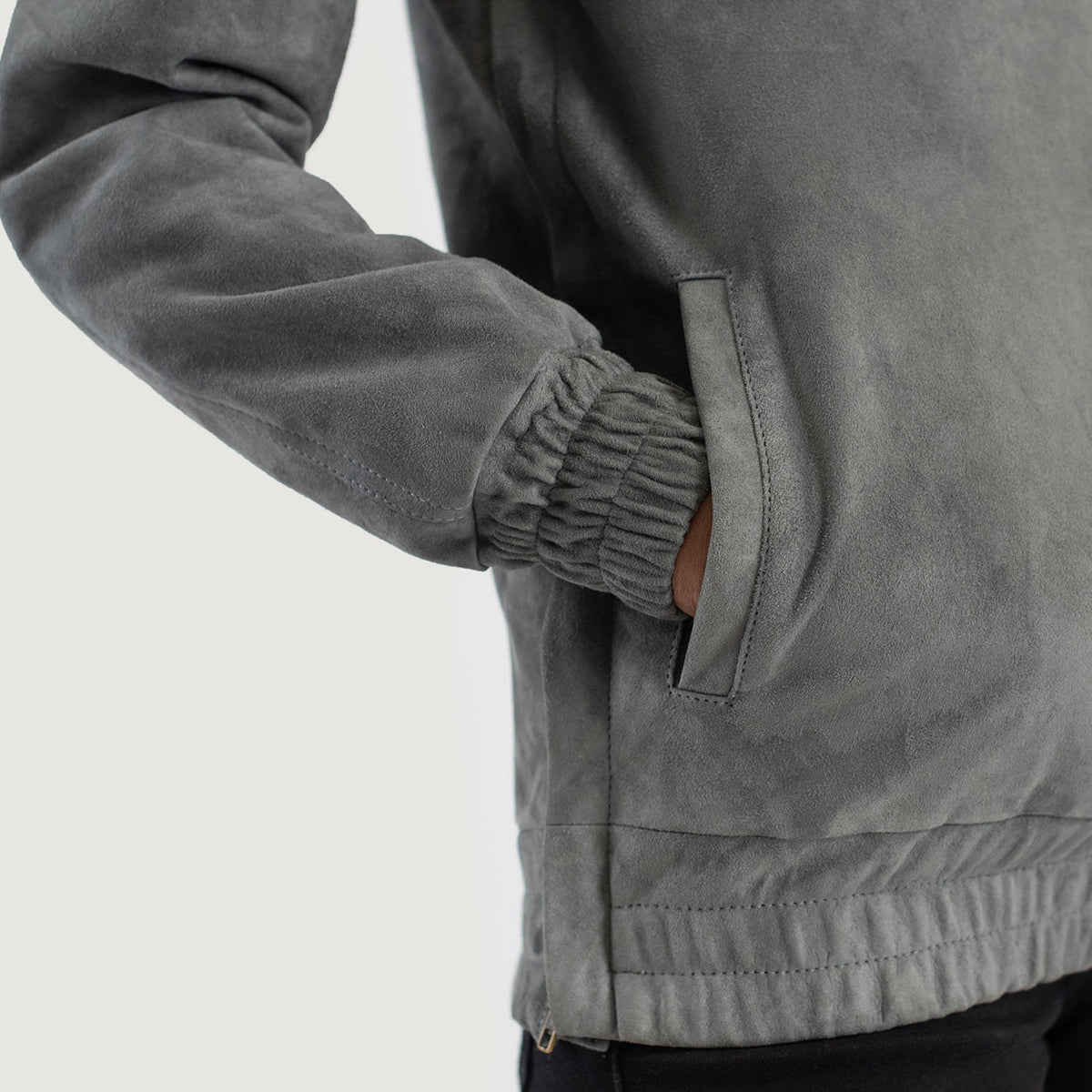 Zest Hooded Pullover Læderjakke til Kvinder – alternate product view 6